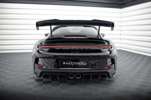 Porsche 911 992 GT3 - Aileron inferior / Extensão | PO-911-992-GT3-CAP2G | Produto Maxton Design distribuído por Unicartuning.