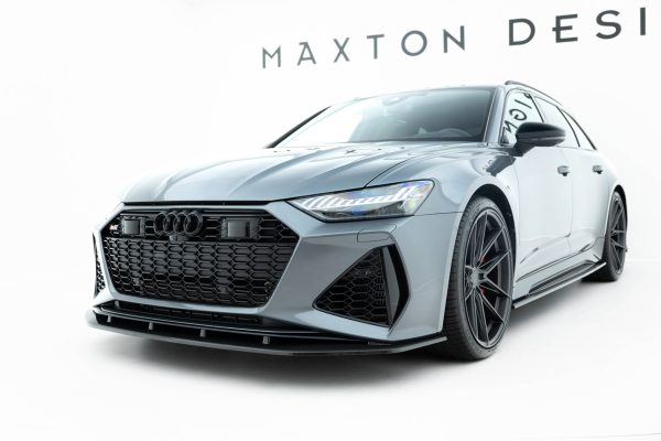 Audi RS7 C8 - Carbon Fiber Lâmina frontal | CF-AU-RS6-C8-FD1-245-P | Produto Maxton Design distribuído por Unicartuning. Audi RS7 C8 - Carbon Fiber Lâmina frontal | CF-AU-RS6-C8-FD1-245-P | Produto Maxton Design distribuído por Unicartuning.