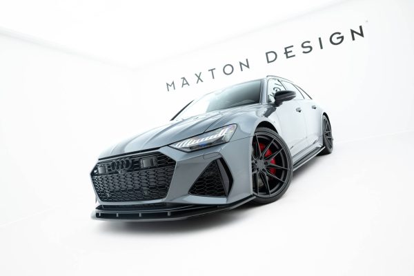Audi RS7 C8 - Carbon Fiber Lâmina frontal | CF-AU-RS6-C8-FD1-245-P | Produto Maxton Design distribuído por Unicartuning. Audi RS7 C8 - Carbon Fiber Lâmina frontal | CF-AU-RS6-C8-FD1-245-P | Produto Maxton Design distribuído por Unicartuning.