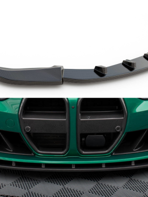BMW M4 G82 / M3 G80 - Carbon Fiber Lâmina frontal V.1 | CF-BM-4-G82-M-FD1-245-P | Produto Maxton Design distribuído por Unicartuning. BMW M4 G82 / M3 G80 - Carbon Fiber Lâmina frontal V.1 | CF-BM-4-G82-M-FD1-245-P | Produto Maxton Design distribuído por Unicartuning.