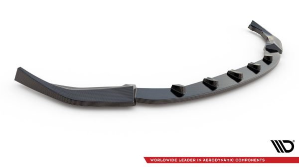 BMW M4 G82 / M3 G80 - Carbon Fiber Lâmina frontal V.1 | CF-BM-4-G82-M-FD1-245-P | Produto Maxton Design distribuído por Unicartuning.