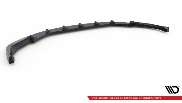 BMW M4 G82 / M3 G80 - Carbon Fiber Lâmina frontal V.1 | CF-BM-4-G82-M-FD1-245-P | Produto Maxton Design distribuído por Unicartuning.