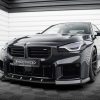 BMW M2 G87 / M240i / 2 Pack M / 2 Standard G42 - Carbon Fiber Lâmina frontal V.2 | CF-BM-M2-G87-FD3-245-P | Produto Maxton Design distribuído por Unicartuning.