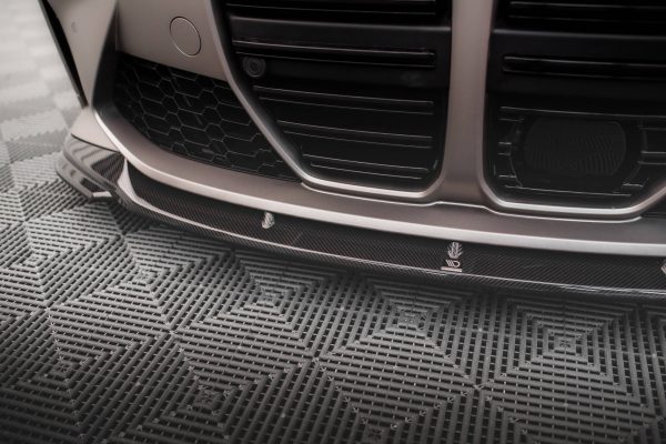 BMW M3 Sedan / Touring G80 / G81 - Carbon Fiber Lâmina frontal V.2 | CF-BM-4-G82-M-FD2-245-P | Produto Maxton Design distribuído por Unicartuning. BMW M3 Sedan / Touring G80 / G81 - Carbon Fiber Lâmina frontal V.2 | CF-BM-4-G82-M-FD2-245-P | Produto Maxton Design distribuído por Unicartuning.