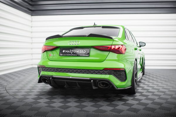 Audi RS3 Sedan 8Y - Carbon Fiber Difusor traseiro | CF-AU-RS3-8Y-RS1-245-P | Produto Maxton Design distribuído por Unicartuning. Audi RS3 Sedan 8Y - Carbon Fiber Difusor traseiro | CF-AU-RS3-8Y-RS1-245-P | Produto Maxton Design distribuído por Unicartuning.