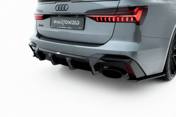 Audi RS7 C8 C8 - Carbon Fiber Difusor traseiro | CF-AU-RS6-C8-RS1-245-P | Produto Maxton Design distribuído por Unicartuning.