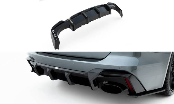 Audi RS7 C8 C8 - Carbon Fiber Difusor traseiro | CF-AU-RS6-C8-RS1-245-P | Produto Maxton Design distribuído por Unicartuning.