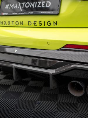 BMW 1 F40 Pack M/ M135i - Carbon Fiber Difusor traseiro V.1 | CF-BM-1-40-M-RS1OO_OO-245-P | Produto Maxton Design distribuído por Unicartuning.