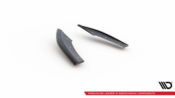 Audi RS3 8Y Sportback - Splitters em carbono laterais traseiros | CF-AU-RS3-8Y-SB-RSD1-245-P | Produto Maxton Design distribuído por Unicartuning.