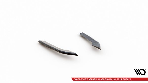 Audi RS3 8Y Sportback - Splitters em carbono laterais traseiros | CF-AU-RS3-8Y-SB-RSD1-245-P | Produto Maxton Design distribuído por Unicartuning.
