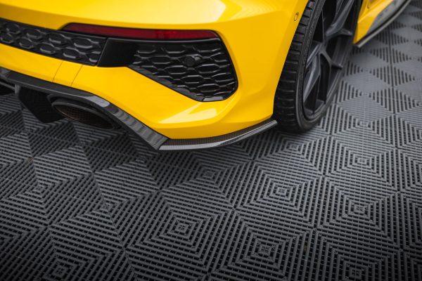 Audi RS3 8Y Sportback - Splitters em carbono laterais traseiros | CF-AU-RS3-8Y-SB-RSD1-245-P | Produto Maxton Design distribuído por Unicartuning.