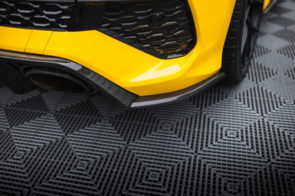 Audi RS3 8Y Sportback - Splitters em carbono laterais traseiros | CF-AU-RS3-8Y-SB-RSD1-245-P | Produto Maxton Design distribuído por Unicartuning.