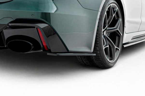 Audi RS6 C8 - Splitters em carbono laterais traseiros | CF-AU-RS6-C8-RSD1-245-P | Produto Maxton Design distribuído por Unicartuning.