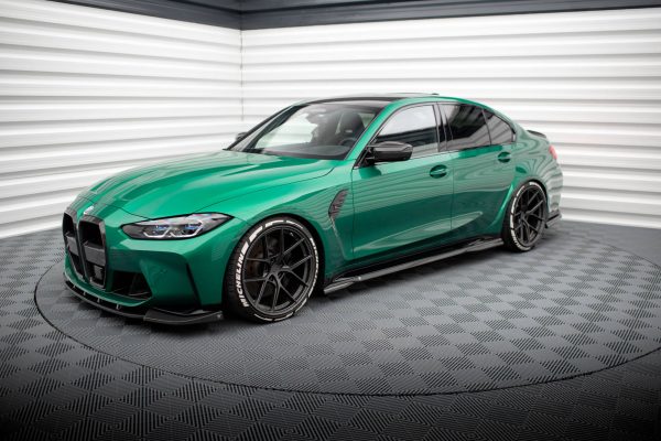 BMW M3 G80 Sedan - Carbon Fiber Embaladeiras | CF-BM-3-G80-M-SD1-245-P | Produto Maxton Design distribuído por Unicartuning. BMW M3 G80 Sedan - Carbon Fiber Embaladeiras | CF-BM-3-G80-M-SD1-245-P | Produto Maxton Design distribuído por Unicartuning.