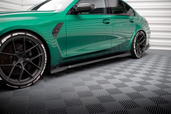 BMW M3 G80 Sedan - Carbon Fiber Embaladeiras | CF-BM-3-G80-M-SD1-245-P | Produto Maxton Design distribuído por Unicartuning. BMW M3 G80 Sedan - Carbon Fiber Embaladeiras | CF-BM-3-G80-M-SD1-245-P | Produto Maxton Design distribuído por Unicartuning.