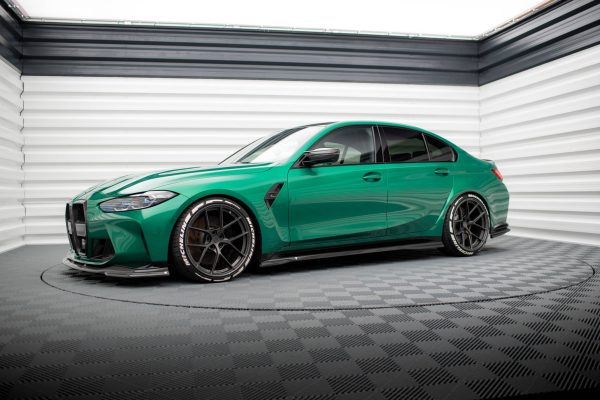 BMW M3 G80 Sedan - Carbon Fiber Embaladeiras | CF-BM-3-G80-M-SD1-245-P | Produto Maxton Design distribuído por Unicartuning. BMW M3 G80 Sedan - Carbon Fiber Embaladeiras | CF-BM-3-G80-M-SD1-245-P | Produto Maxton Design distribuído por Unicartuning.