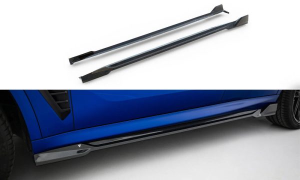 BMW X5 M F95 (facelift) - Carbon Fiber Embaladeiras | CF-BM-X5M-F95F-SD1-245-P | Produto Maxton Design distribuído por Unicartuning.