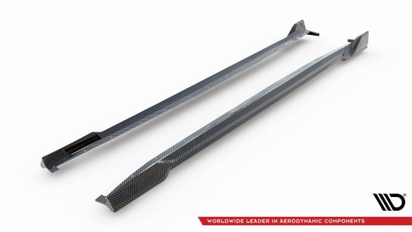 BMW X5 M F95 (facelift) - Carbon Fiber Embaladeiras | CF-BM-X5M-F95F-SD1-245-P | Produto Maxton Design distribuído por Unicartuning.