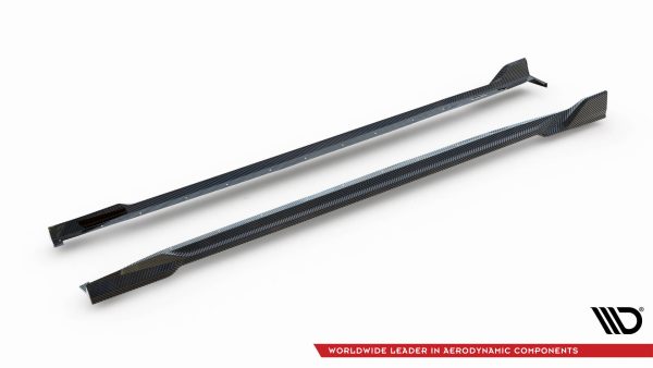 BMW X5 M F95 (facelift) - Carbon Fiber Embaladeiras | CF-BM-X5M-F95F-SD1-245-P | Produto Maxton Design distribuído por Unicartuning.