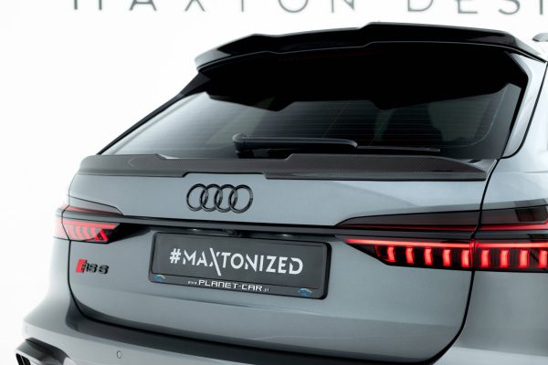 Audi RS6 C8 - Aileron em carbono da mala (inferior) | CF-AU-RS6-C8-H2-245-P | Produto Maxton Design distribuído por Unicartuning.