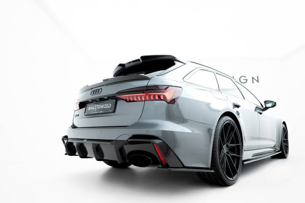 Audi RS6 C8 - Aileron em carbono da mala (inferior) | CF-AU-RS6-C8-H2-245-P | Produto Maxton Design distribuído por Unicartuning.