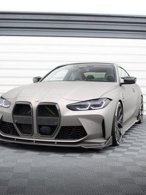 BMW M4 G82 / M3 G80 - Splitters frontais em carbono | CF-BM-4-G82-M-FSF1-245-P | Produto Maxton Design distribuído por Unicartuning.