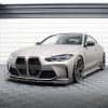 BMW M4 G82 / M3 G80 - Splitters frontais em carbono | CF-BM-4-G82-M-FSF1-245-P | Produto Maxton Design distribuído por Unicartuning.