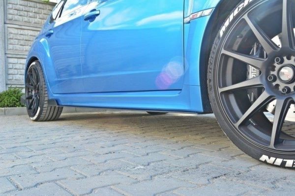 Subaru Impreza WRX STI Mk3 - Lâminas para Embaladeiras RACING | SU-IM-3-WRX-STI-CNC-SD1A | Produto Maxton Design distribuído por Unicartuning.