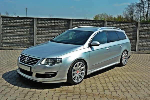Volkswagen Passat B6 (R-line Look) - Lâminas para Embaladeiras RACING | VW-PA-B6-RLINE-CNC-SD1A | Produto Maxton Design distribuído por Unicartuning.