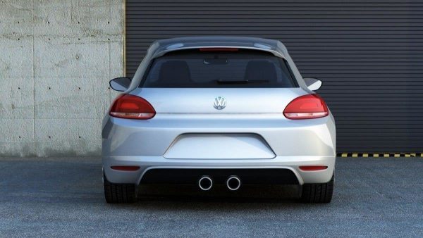 Volkswagen Scirocco Mk3 - Pára-choques traseiro Extensão | VW-SC-3-RS1F | Produto Maxton Design distribuído por Unicartuning.