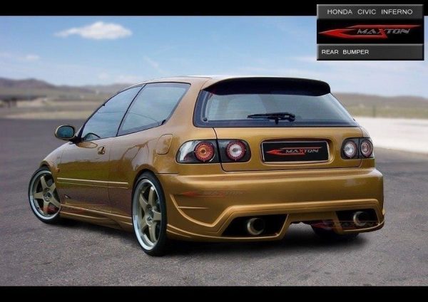 Honda Civic V Hb - Pára-choques traseiro | HO-CI-92-INFERNO-R1HBFP | Produto Maxton Design distribuído por Unicartuning. Honda Civic V Hb - Pára-choques traseiro | HO-CI-92-INFERNO-R1HBFP | Produto Maxton Design distribuído por Unicartuning.