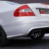 Mercedes-Benz CLK Cabriolet A209 - Pára-choques traseiro | ME-CLK-209-BSLOOK-R1F | Produto Maxton Design distribuído por Unicartuning. Mercedes-Benz CLK Cabriolet A209 - Pára-choques traseiro | ME-CLK-209-BSLOOK-R1F | Produto Maxton Design distribuído por Unicartuning.