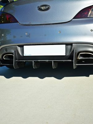 Hyundai Genesis Coupé Mk1 - Difusor traseiro | HY-GE-1-C-CNC-RS1A | Produto Maxton Design distribuído por Unicartuning. Hyundai Genesis Coupé Mk1 - Difusor traseiro | HY-GE-1-C-CNC-RS1A | Produto Maxton Design distribuído por Unicartuning.