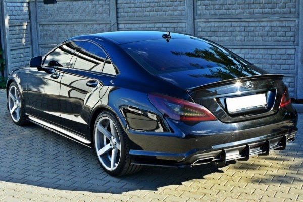 Mercedes-Benz Cls C218 AMG Line - Difusor traseiro | ME-CLS-218-CNC-RS1A | Produto Maxton Design distribuído por Unicartuning.