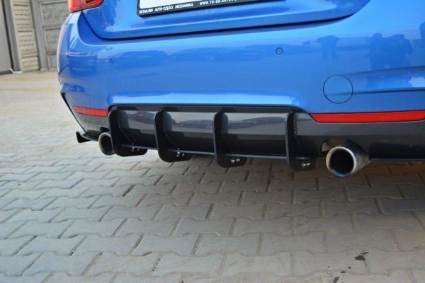 BMW 435 Coupé Pack M F32 - Difusor traseiro + Splitters laterais traseiros | BM-4-F32-MPACK-CNC-RS1A | Produto Maxton Design distribuído por Unicartuning. BMW 435 Coupé Pack M F32 - Difusor traseiro + Splitters laterais traseiros | BM-4-F32-MPACK-CNC-RS1A | Produto Maxton Design distribuído por Unicartuning.