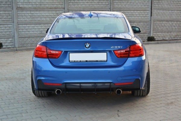 BMW 435 Coupé Pack M F32 - Difusor traseiro + Splitters laterais traseiros | BM-4-F32-MPACK-CNC-RS1A | Produto Maxton Design distribuído por Unicartuning. BMW 435 Coupé Pack M F32 - Difusor traseiro + Splitters laterais traseiros | BM-4-F32-MPACK-CNC-RS1A | Produto Maxton Design distribuído por Unicartuning.