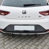Seat Leon III Cupra / FR - Difusor traseiro | SE-LE-3-FR-CNC-RS1A | Produto Maxton Design distribuído por Unicartuning.