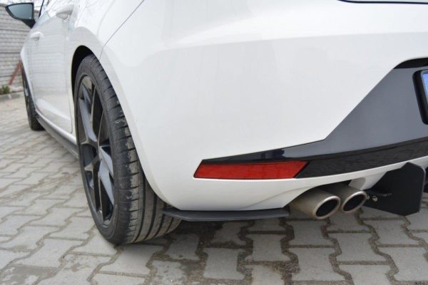 Seat Leon III Cupra / FR - Difusor traseiro | SE-LE-3-FR-CNC-RS1A | Produto Maxton Design distribuído por Unicartuning.