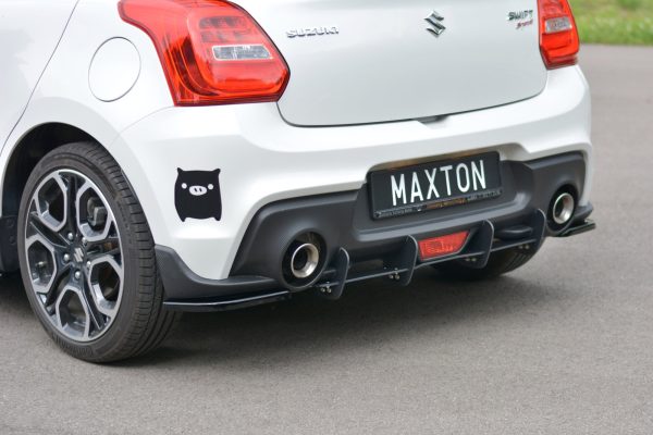 Suzuki Swift 6 Sport  - Difusor traseiro | SZ-SW-6-SPORT-CNC-RS1A | Produto Maxton Design distribuído por Unicartuning.
