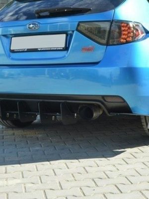 Subaru Impreza WRX STI Mk3 - Difusor traseiro | SU-IM-3-WRX-STI-CNC-RS1A | Produto Maxton Design distribuído por Unicartuning.