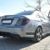 Mercedes-Benz C Sedan / Estate AMG-line W204 / S204 - Difusor traseiro V.2 | MEC204AMGLINECNC-RS3B | Produto Maxton Design distribuído por Unicartuning.