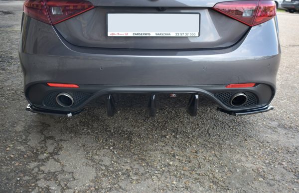 Alfa Romeo Giulia Veloce - Splitters laterais traseiros | AL-GI-1-VEL-RSD1G | Produto Maxton Design distribuído por Unicartuning. Alfa Romeo Giulia Veloce - Splitters laterais traseiros | AL-GI-1-VEL-RSD1G | Produto Maxton Design distribuído por Unicartuning.