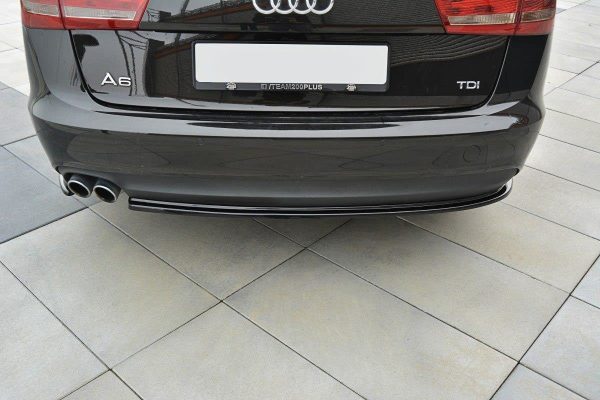 Audi A6 Avant / Sedan C7 - Splitters laterais traseiros | AU-A6-C7-AV-RSD1G | Produto Maxton Design distribuído por Unicartuning.