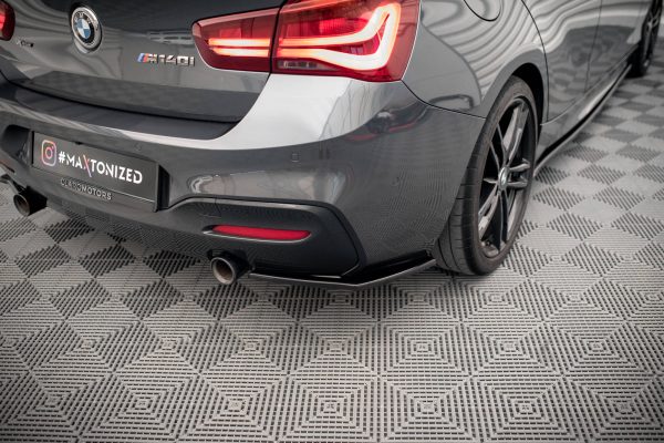 BMW 1 F20 / F21 M-power (facelift) - Splitters laterais traseiros | BM-1-F20F-M-RSD1G | Produto Maxton Design distribuído por Unicartuning.