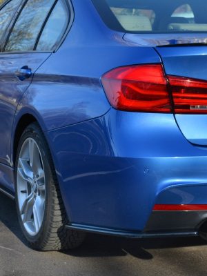 BMW 3 Pack M F30 - Splitters laterais traseiros | BM-3-F30F-MPACK-RSD1G | Produto Maxton Design distribuído por Unicartuning.