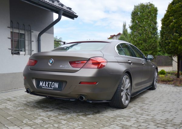 BMW 6 Gran Coupé - Splitters laterais traseiros | BM-6-06-GC-RSD1G | Produto Maxton Design distribuído por Unicartuning.