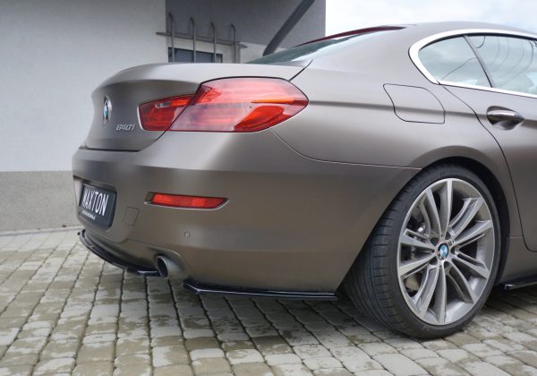 BMW 6 Gran Coupé - Splitters laterais traseiros | BM-6-06-GC-RSD1G | Produto Maxton Design distribuído por Unicartuning.