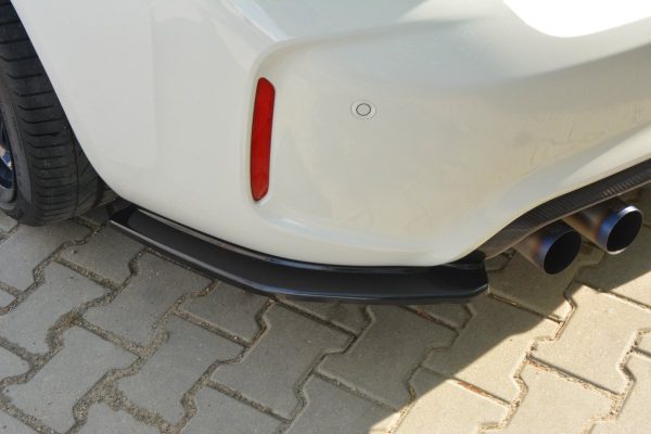 BMW M2 F87 Coupé - Splitters laterais traseiros | BM-2-87-M-RSD1G | Produto Maxton Design distribuído por Unicartuning.