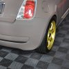 Fiat 500 Hatchback Preface - Splitters laterais traseiros | FI-500-RSD1G | Produto Maxton Design distribuído por Unicartuning.