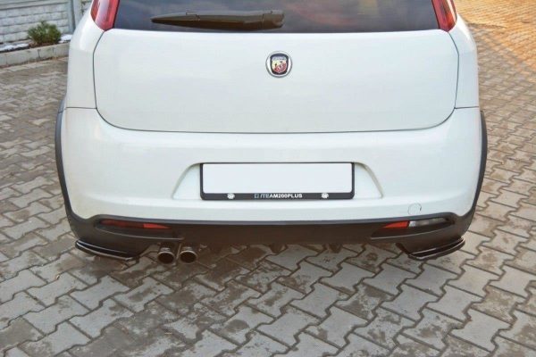 Fiat Punto Evo Standard - Splitters laterais traseiros | FI-GP-AB-RSD1G | Produto Maxton Design distribuído por Unicartuning.